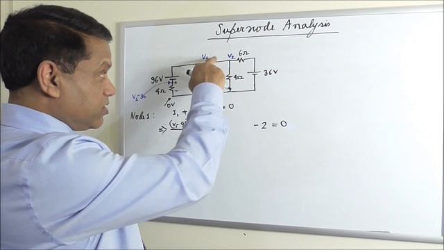 DC Circuits 21 - Supernode Circuit Analysis смотреть онлайн