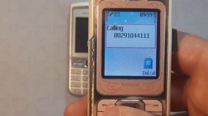 Incoming call & Outgoing call at the Same Time Nokia 7360 + Siemens C75