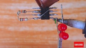 flip flop flasher circuit using ic NE555 | how to make flip flop flasher circuit with NE555