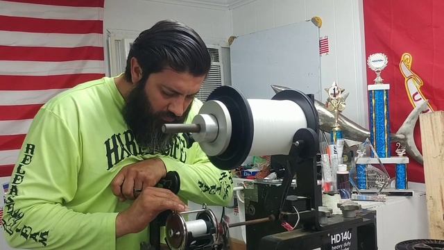 Like a Boss TuffLine 900yd Penn 4/0hlw hollow core braid line spooling library grows most satisfyin смотреть онлайн