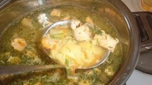 Пшённый суп с рыбой. Маринкины творинки