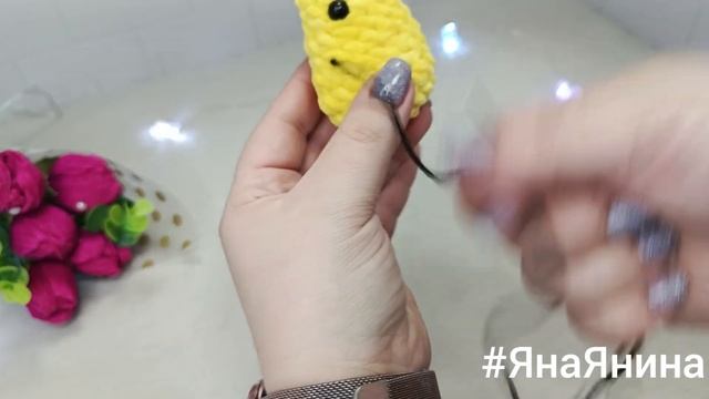 Мастер-класс/Наггетс-ковбой/Игрушка за 15мин#амигуруми #обзор #мк #брелок #янаянина #ковбой #крючко