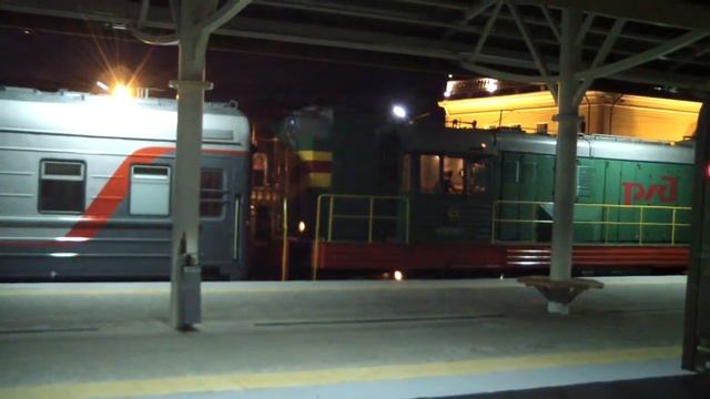 Маневровый тепловоз ЧМЭ3Т-7305 / Shunting diesel locomotive ChME3T-7305 смотреть онлайн