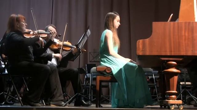 Борисевич Маргарита. Гайдн. Концерт ре-мажор для фортепиано с оркестром 1 часть смотреть онлайн