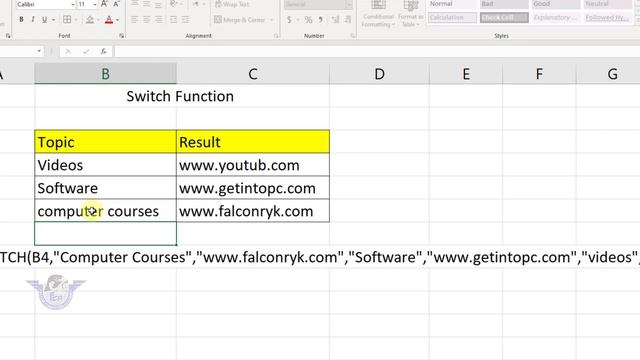 How to Use MS Excel Formula Switch and Ifs Function | Learn MS Excel Formula 2022 in Urdu Hindi