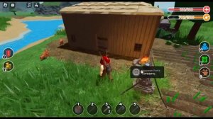 играю в survival game новое место с железом! ROBLOX SURVIVAL GAME!!