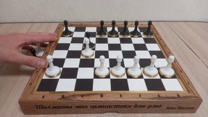 Пешечный бой на новых шахматах компании VASO