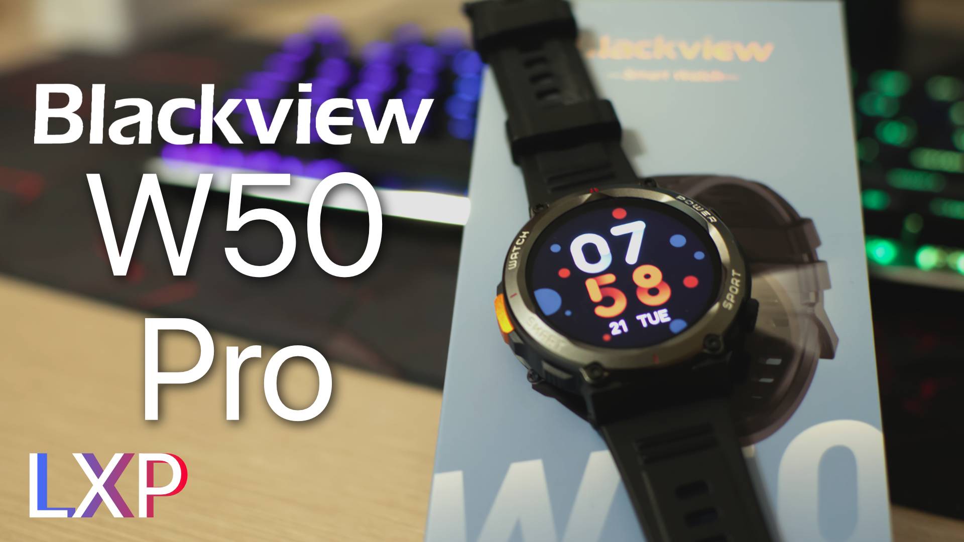 Самые мужские смартчасы с фонариком. Обзор Blackview W50 Pro