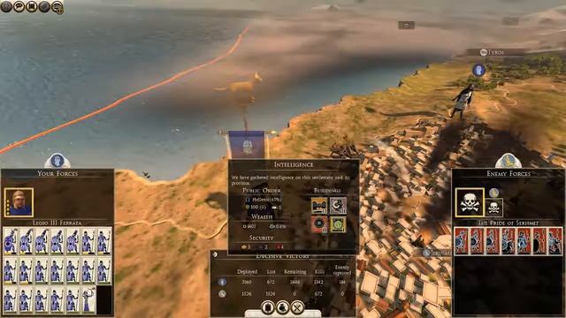 Помпей! Легенда! Rome 2 Total War! 85 ходов! 6 часть! смотреть онлайн