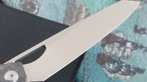 Складной нож Kizer Knives Genie (Ge), сталь S35VN, мраморный карбон