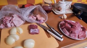 Домашние хлопоты, зашли на рынок. Покупки, продукты, что готовлю