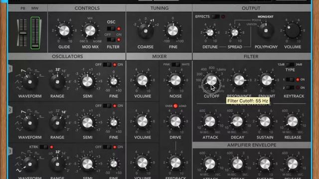 The Legend superb sounding 12 db Ladder filter смотреть онлайн