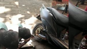 Installing Akrapovic on Honda Dio Bs6 💥🛠 Exhaust Note