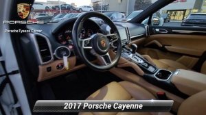 Certified 2017 Porsche Cayenne Platinum Edition, Vienna, VA 23P0120A