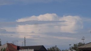 Кучево-дождевая конвекция 13 августа 2020