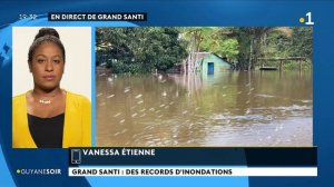 Grand-Santi : des records d'inondations