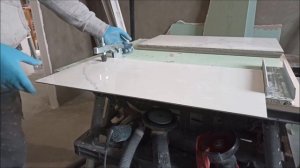 Ремонт в ванной комнате. Укладка керамогранита KERAMA MARAZZI и ALMA Ceramica
