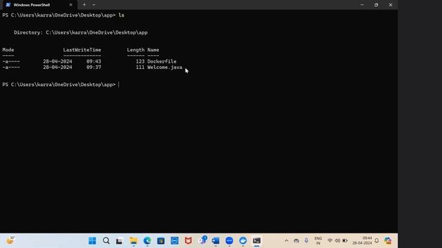 How to compile and run a single Java file using Docker Desktop and Powershell on Windows 10/11 #202