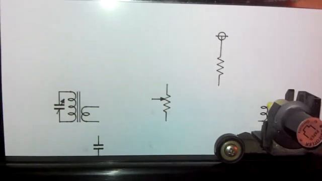 Roland DXY-1100 plotter drawing a schematic смотреть онлайн