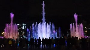 Новый фонтан на городской эспланаде г. Пермь
