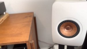 KEF LS50 Meta Speakers with DIY Lenco Turntable Schick 12" Tonearm and KC62 Subwoofer AWESOME