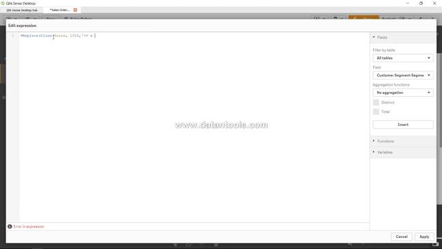 60 Qlik Sense Replace Function - To replace text or string смотреть онлайн