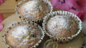 Кексы с изюмом и творогом