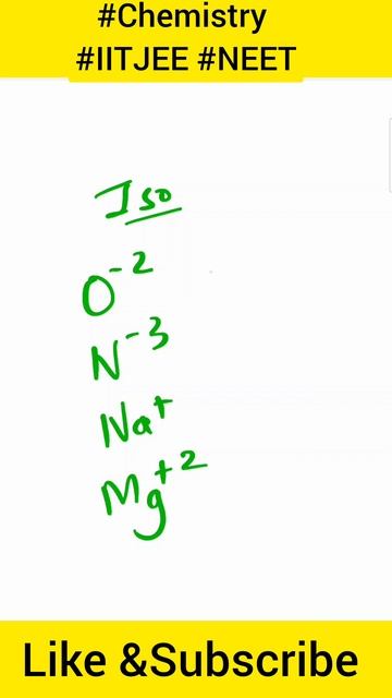 Isoelectronic species size comparision #chemistryclass11 #iitjee #neet смотреть онлайн