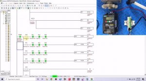 DVP 14SS2 "Modbus RTU" Siemens Sinamics V20