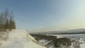 Прогулка по краю скалы, что в Сусумане в Заречье. Колыма. GoPro