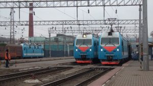 Отправление ЭП1М-584 с поездом Архангельск — Адлер