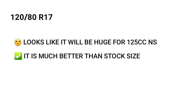 Pulsar ns125 Wide Tyre | 110/80 vs 120/80 Which will be better for Ns125 #arjunachar смотреть онлайн