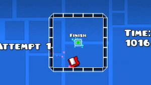 Бесконечный уровень в Geometry Dash