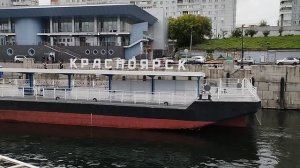 отход теплохода на Дудинку