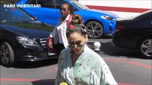 VIDEO ARAYA HARGATE attends Paris Fashion Week 3 july 2019 show Elie Saab