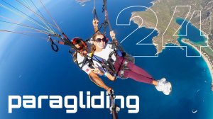 Прыгнула с горы на параглайдинге! День рождения в Турции!