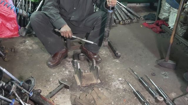 Пакистанский ремонт - Удивительная техника крепления амортизатора