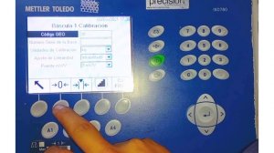 Ajuste Balanza Mettler Toledo IND780 Weight Scale Calibration