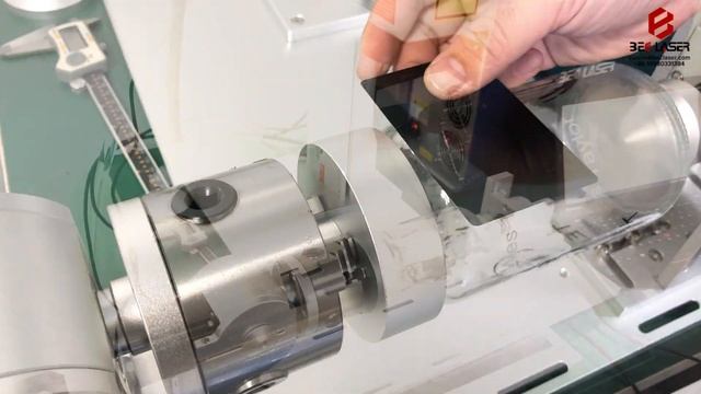 How to use autofocus 5W UV laser marking machine for glass cups engraving with rotary | BEC LASER смотреть онлайн