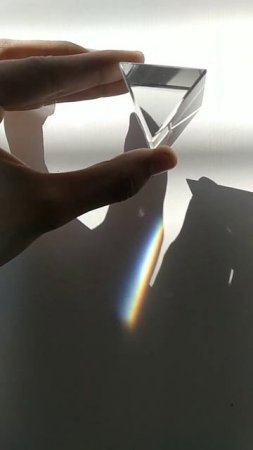 Science Experiment Dispersion of light through Glass Prism ll NEP Classes