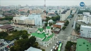 Тюмень. "Прогулки во времени". Спасская церковь.