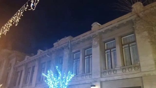 #НовогоднийСимферополь2022  перекресток ул.Горького и ул.Пушкина