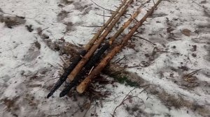 Возможный секрет настоящего эвенкийского костра