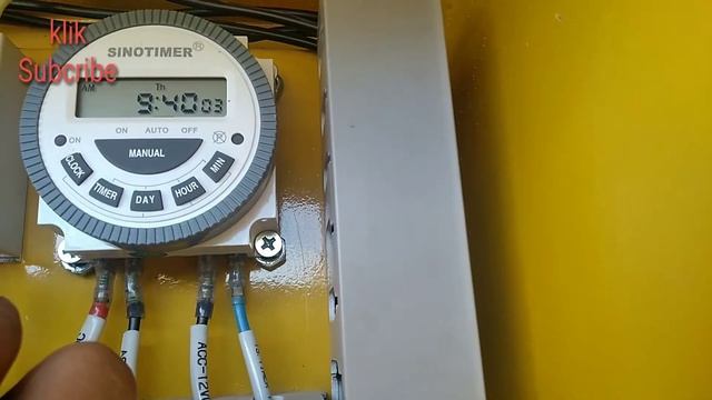 Tutorial Setting SINOTIMER agar Engine bisa hidup dan mati secara otomatis