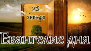 Апостол, Евангелие и Святые дня. Неделя 31-я по Пятидесятнице, по Богоявлении. (26.01.25)