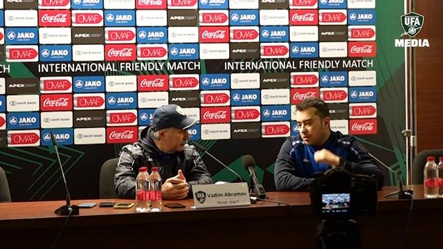 O'zbekiston milliy terma jamoasi bosh murabbiyi Vadim Abramovning o'yindan keyingi fikrlari смотреть онлайн