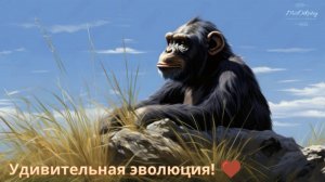 Удивительная Эволюция! 🐒➡️🧑🔬✨🌍