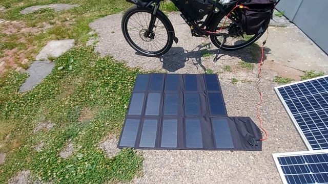 ULTRA Portable100 watt OFF GRID E-BIKE SOLAR CHARGER(PART 2) смотреть онлайн