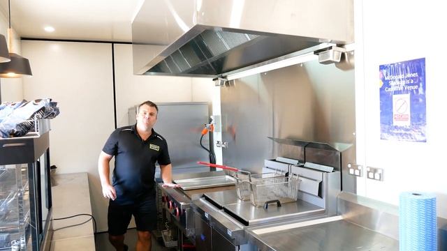 Modular Stadium Kitchen Built from Shipping Container смотреть онлайн