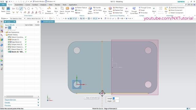 Siemens NX 12 Tutorial for Beginners - 2 смотреть онлайн